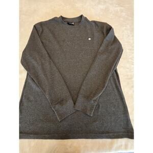 Southpole Men's Size Xl Longsleeve Grey Thermal Crewneck Shirt